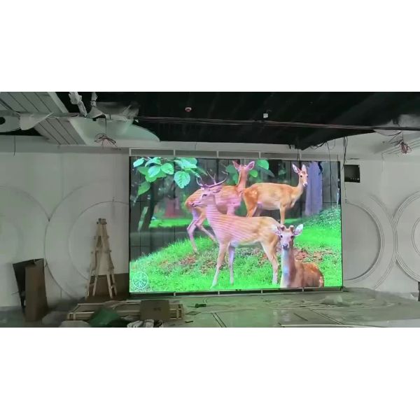 Customized Outdoor Waterproof High Brightness Transparent LED Grille Grid Screen Display Screen