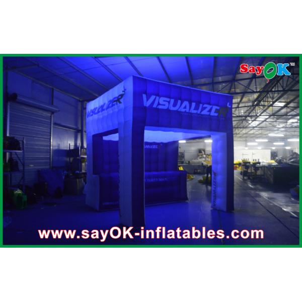 Go Outdoors Air Tent Rainbow Lighting Inflatable Air Tent Show Inflatable Camping Tent