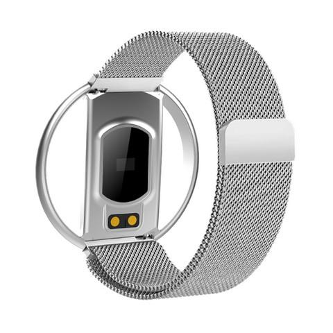 E99-2 Mesh Stainless Steel Band Smart Watch Multifunctional Sport LED Digital Bracelet