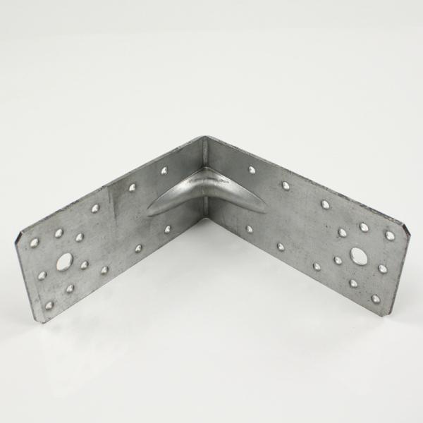 Galvanised Corner Angle Brackets 90 X 90 X 65 X 2.5mm With Beading