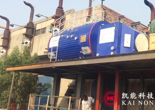 Energy Saving Gas Hot Water Boiler Water Tube Structure Simply Maintenance