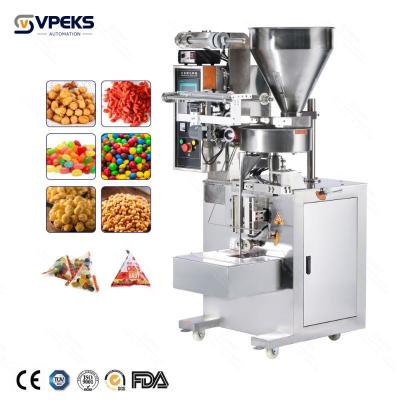 Triangle Bag Granule Pouch Packing Machine 40-90mm 22-220ml