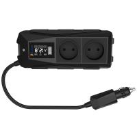 ポータブル 12V から 110V 220V DC/AC インバーター USBタイプC付きカーパワーインバーター