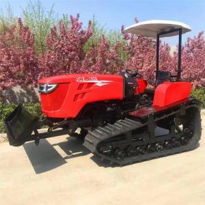 Diesel Engine 120 Horsepower Small 4 Wheel Drive Garden Tractor With Rotary