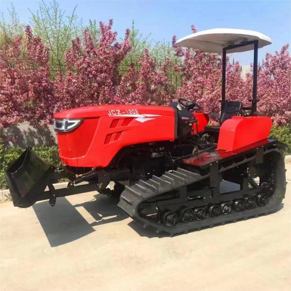 120hp Orchard Crawler Cultivator Small Rotary Vineyard Crawler Tractor