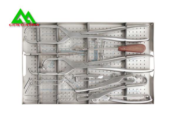 Reconstruction Plate Medical Instrument Kit For Trauma Fracture Fixation
