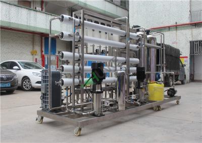 Stainless Steel Water Purification Equipment , RO EDI Water Treatment Plant
