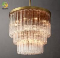 Usado para a luz luxuosa moderna Três-redonda do pendente da casa/hotel E12