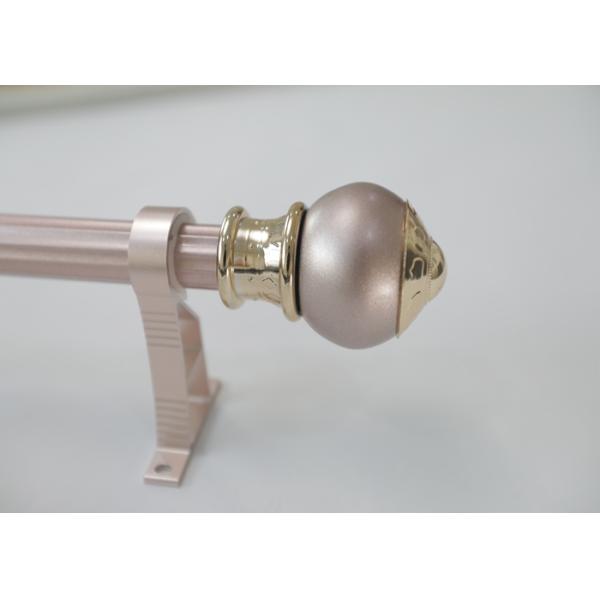 Mangosteen Shaped Classic 4 Inch Modern Curtain Rod Finials