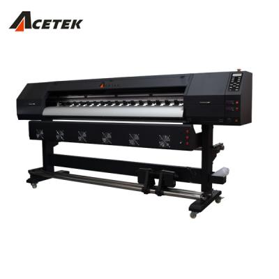 6 Colors Eco Solvent Wide Format Printer fast speed for vinyl banner