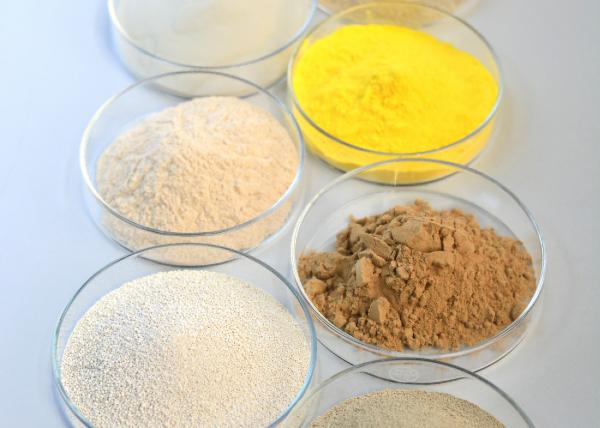 Protease: ácido, aumenta o teor de aminoácidos e pequenos peptídeos