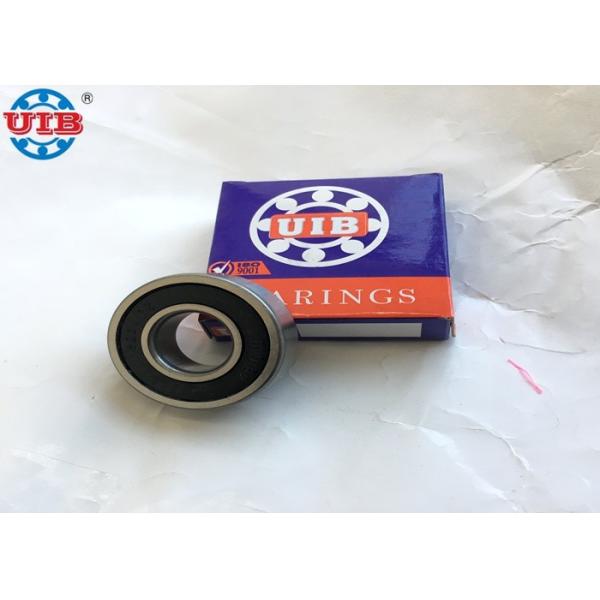 6205 2RS Greased Precision Ball Bearing , High Speed Deep Groove Ball Bearing
