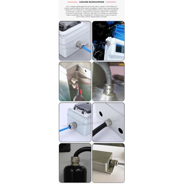 Герметичные медные кабельные вводы IP68, регулируемые кабельные гермовводы PG7-PG48 латунные кабельные сальники IP69K