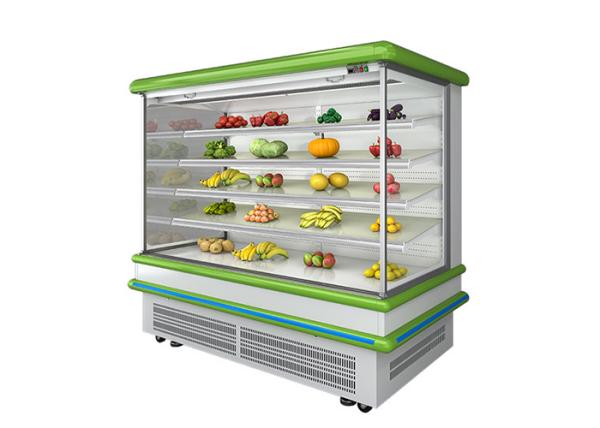 1420L obstruem no refrigerador aberto da exposição do supermercado do refrigerador de Multideck