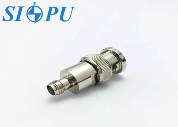 BNC Male to SMA Female RF Coaxial Adapter (BNC(J)–SMA(K))