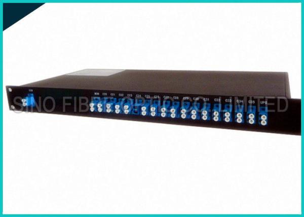 1 U Rackmount Fiber Mux Demux , 18 Channels Digital Demultiplexer For Backbone Network