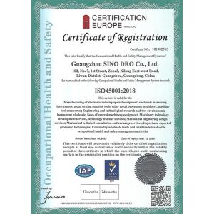 Guangzhou Sino International  Trade Co.,Ltd Certifications