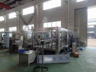 Machine de capsulage remplissante de lavage de jus de pomme pour la bouteille en plastique