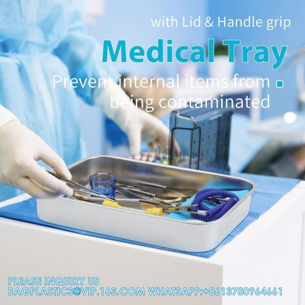 Wax Dissecting Tray Stainless Steel Thicken Dissection Pan Biological Equipment For Junior Senior School Laboratory