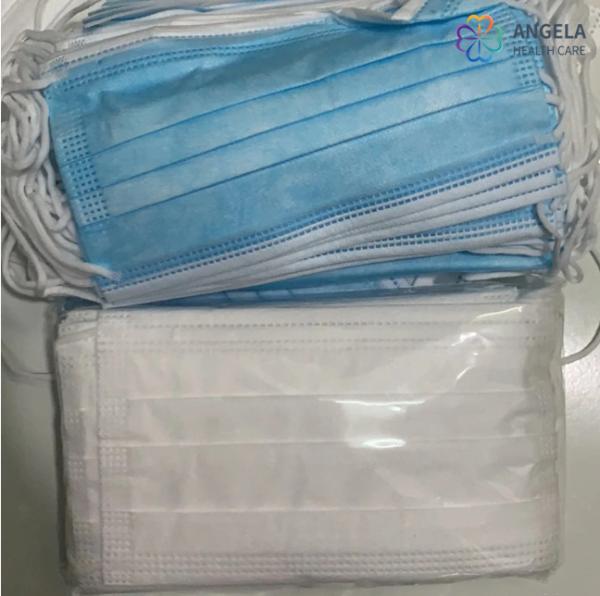 Surgical 3 Ply Earloop Face Mask For Patient Protection,Blue Disposable Face Mask