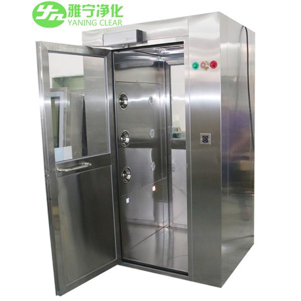 YANING Cleanroom Air Shower Room ISO14644 Standard OEM Design Electric Interlock