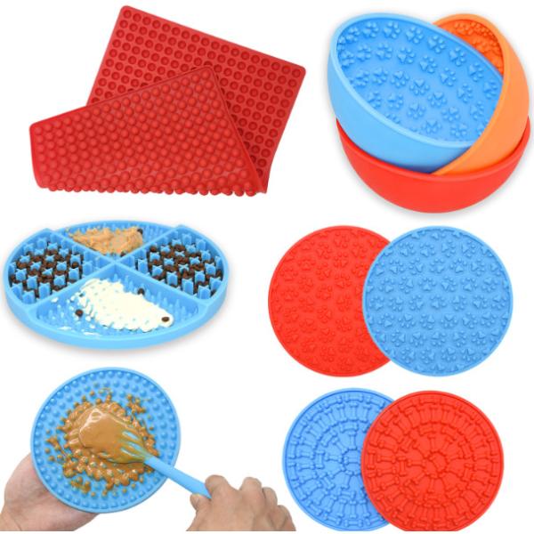 Кота фидера собаки сброса тревожности еда медленного влажная для лижет тренировку