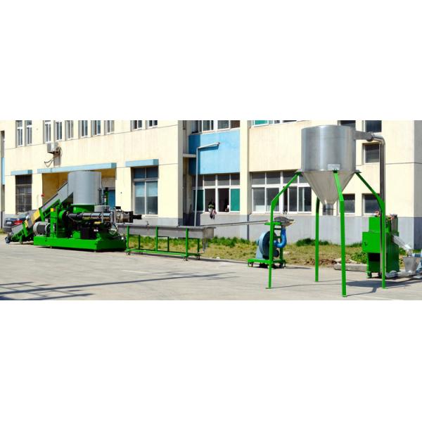 Recycling Plastic Pelletizing Machine , Automatic Plastic Pellets Making Machine