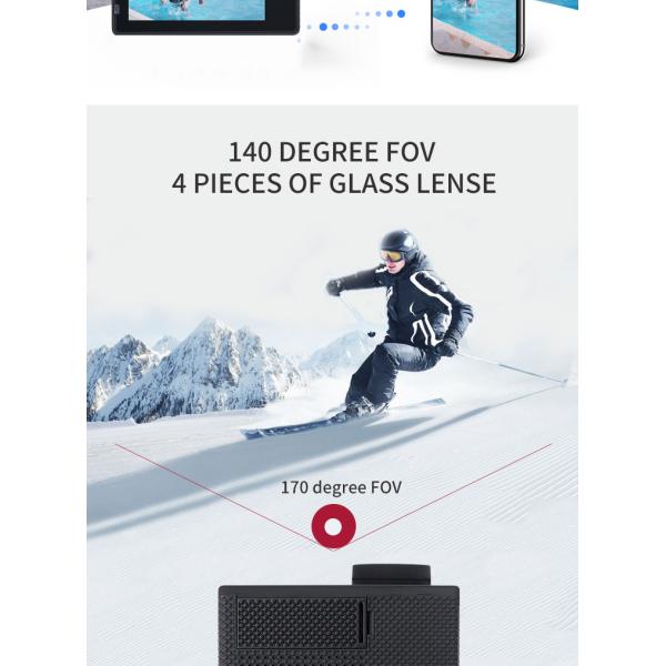 Waterproof 30mp Camera Action HD 1080p Helmet Camera Sports HD DV 2.0