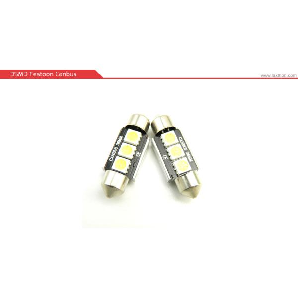 36mm / 39mm Led Festoon Bulb , 5050 SMD Canbus Car Interior Dome Led Lights