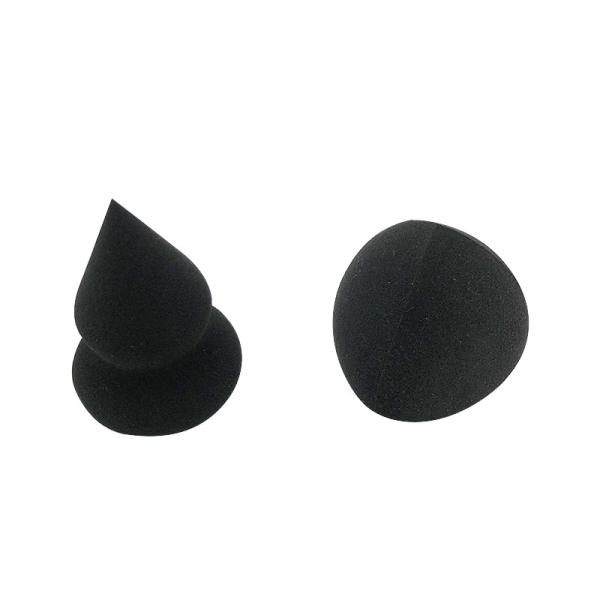 wholesale hot selling soft skin-friendly black beauty egg sponge makeup puff