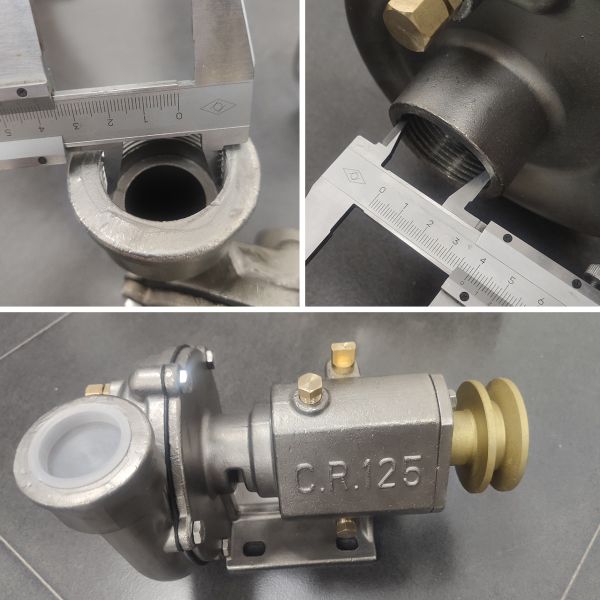 Marine CR200 CR150 CR125 CR100 Stainless Steel Sea Water Pump Electric Diesel Engine Spare Parts