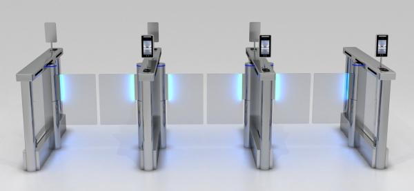Optimal Performance Speed Gate with Channel Width 550-1000mm and Humidity Range of 5%-90%