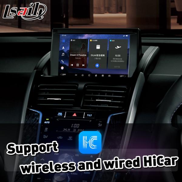 Беспроводный CP AA Android Авто Carplay интерфейс для Toyata SAI G S AZK10 2013-2017