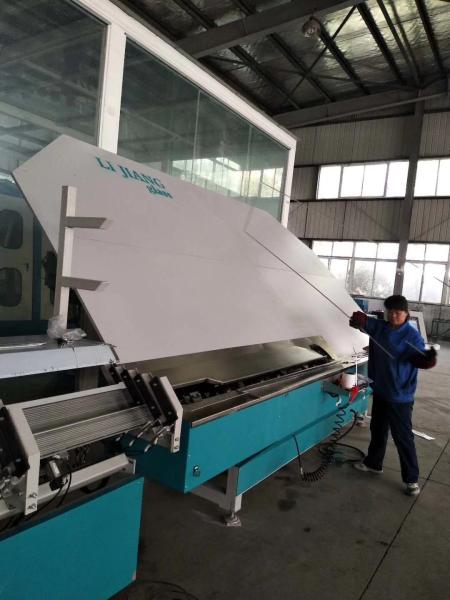 Green Stainless Steel Glass Spacer / Aluminum Bending Machine Servo System