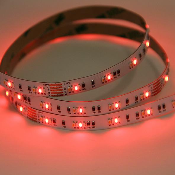Super Bright 2216 LED Strip Narrow 240leds/M SMD2110 CRI95 2200K RGB+W CCT 1800K Flexible