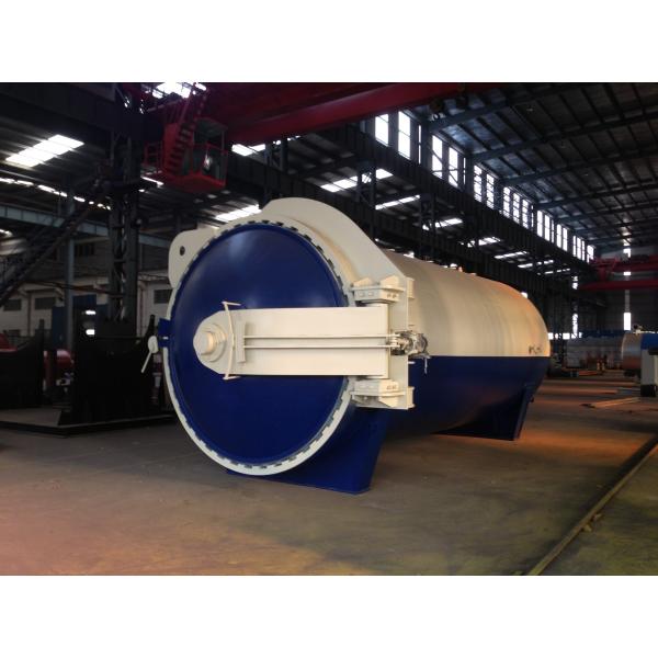 Большой стеклянный автоклав сосуда под давлением в космическом, стеклянном прокатывая автоклаве