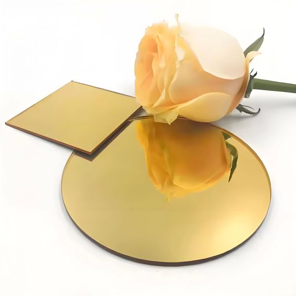 Stylish Copper Mirror Glass Sheet For Showcase Displays Shower Room Decor