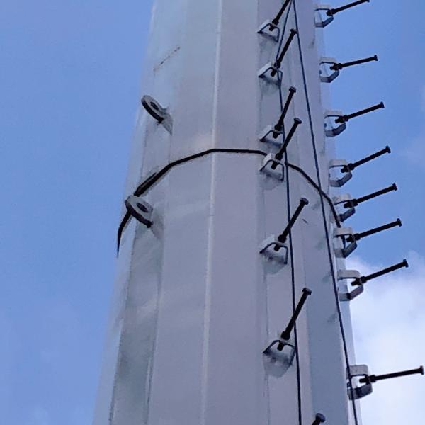 OEM Antenna 30m 30m/S Monopole Steel Tower