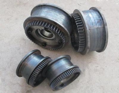 Heavy load widely used steel wheel for crane and transfer cart