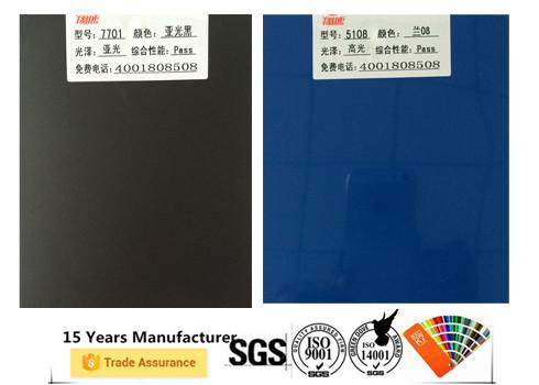 Ral 9005 Black Epoxy Powder Coating , Non Toxic Durable Powder Coating