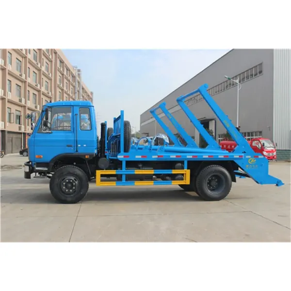Right Hand Drive 8  ton Swing Arm Garbage Truck