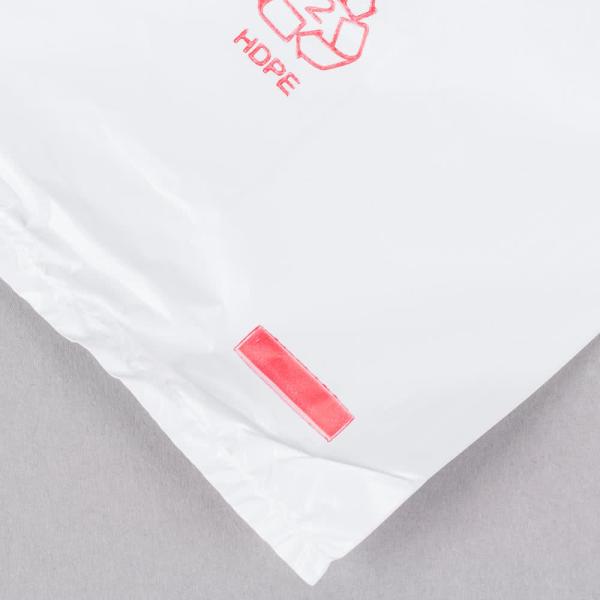 Белый цвет благодарит вас печатание хозяйственных сумок футболки подгонянное пластмассой