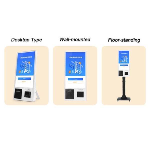 15.6 inch Eco Friendly Practical Smart Self Service Ordering System Restaurant