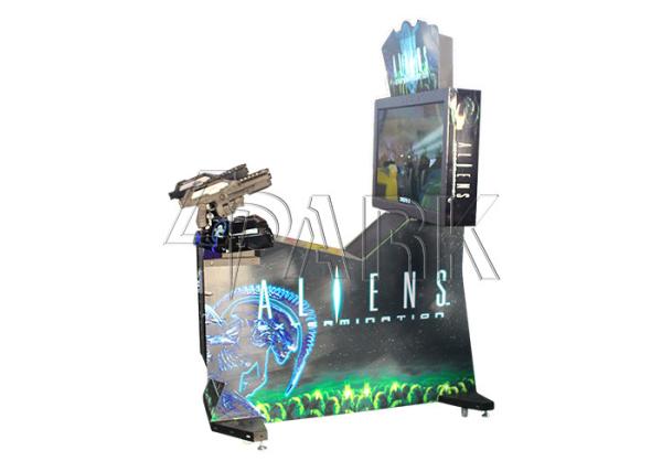 42 Aliens Extermination Arcade Machine Interactive TV Gun Shooting Game