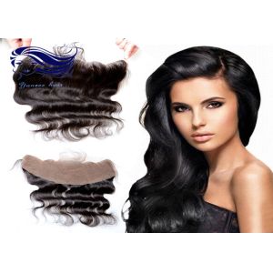 Meio Brown do fechamento do laço da peça da parte anterior/do fechamento do Weave da parte dianteira laço de Remy