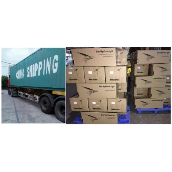 2260lm Outdoor Led Parking Lot Lights 50 W With 5-10m Sensor Distance