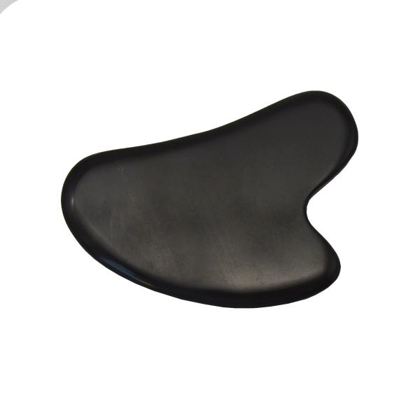 Heart Shape Bian Stone Jade Guasha Stone Gua Sha Tools with Timing Control Function and 78*54*5mm Measurement