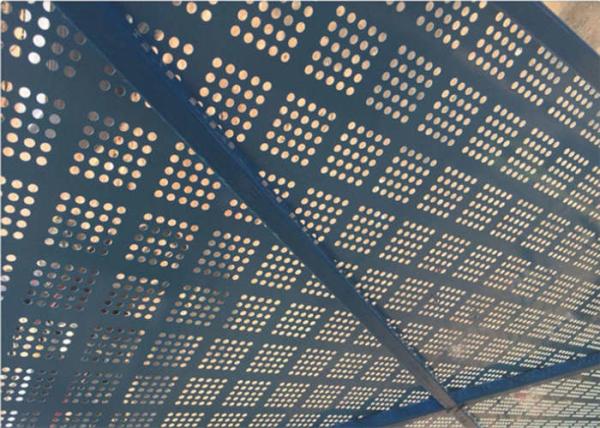 Reusable Perofrated Aluminum Construction Safety Screens Building Site Use