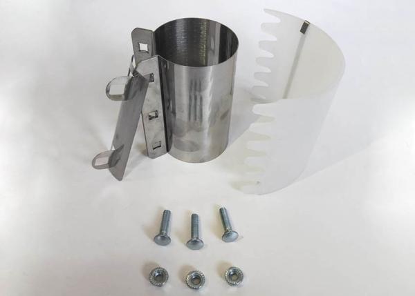 Braçadeira resistente de aço inoxidável do reparo da tubulação da poupança da tubulação da braçadeira do conector da tubulação