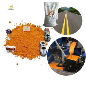 HUA QUN Fábrica Mejor Adhesión fuerte Reflectiva Marcado de la carretera de la ciudad Pintura de la carretera termoplástica